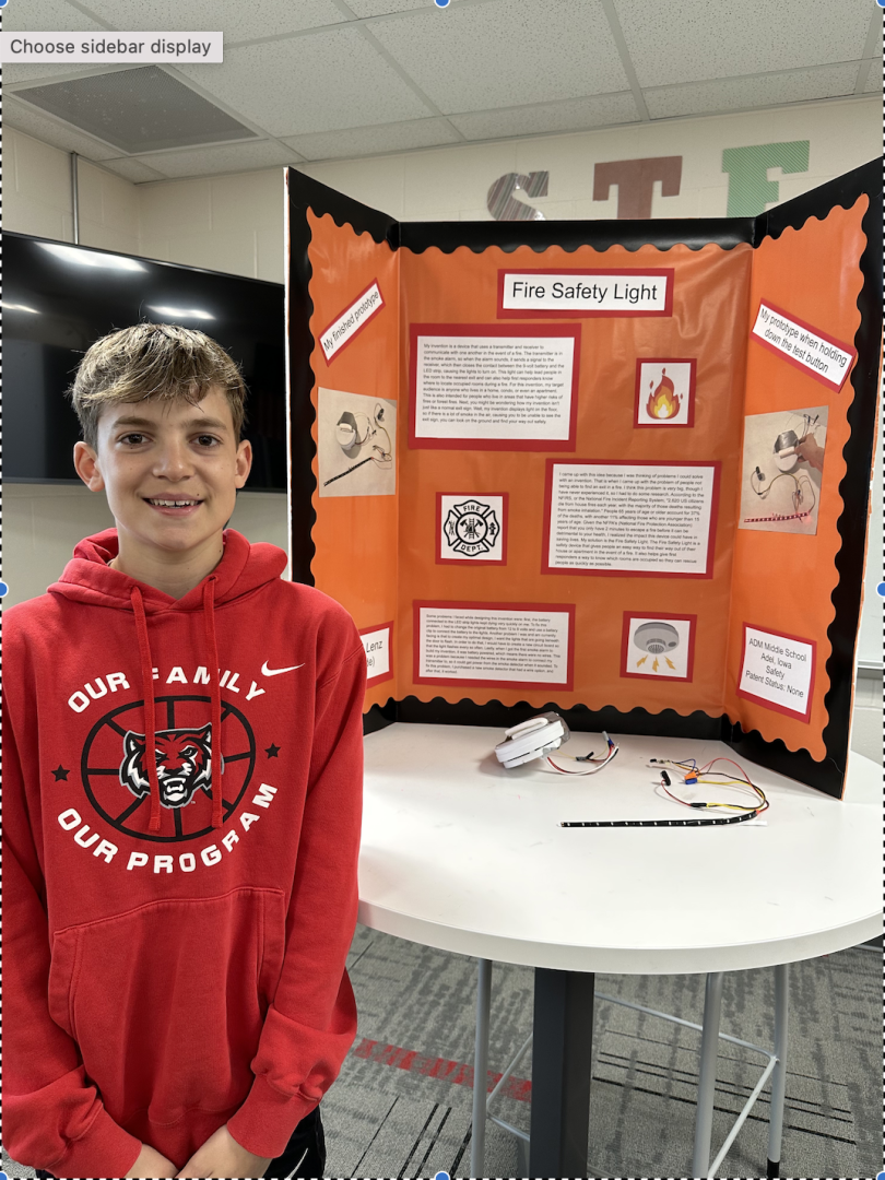 ADM Middle School Student, Roen Lenz, Selected to Invention Convention ...